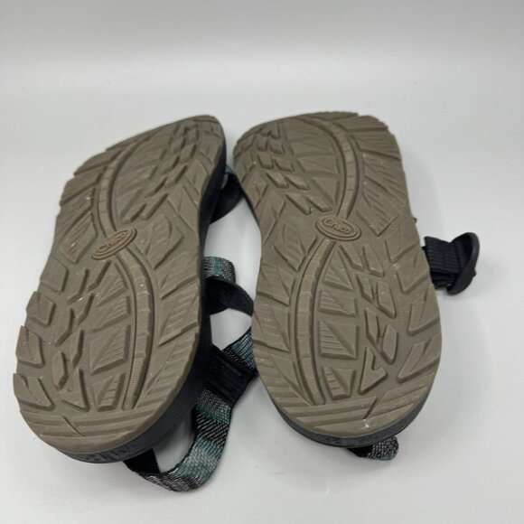 Chaco Z/Cloud Classic Green Brown Sport Hiking Strap Sandals  JCH107901 Men’s 12